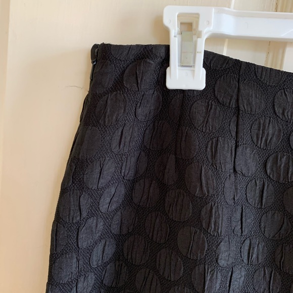 MAEVE Anthropologie black polka dot pencil skirt - Picture 14 of 16